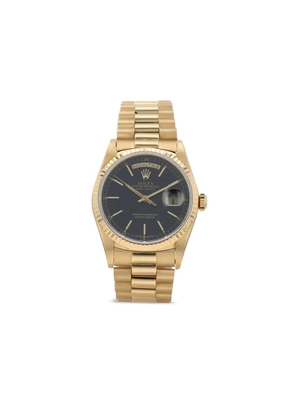 Rolex 1991 pre-owned Day-Date 36mm - Black