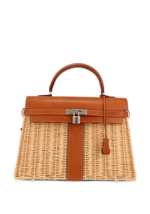 Hermès Pre-Owned 2018 Kelly Picnic 35 tote bag - Neutrals