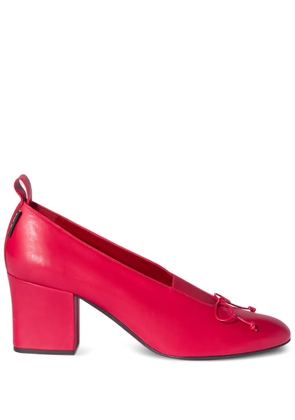 Miu Miu 65mm block-heel pumps - Red