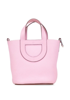 Hermès Pre-Owned 2023 Clemence and Swift In The Loop 18 handbag - Pink