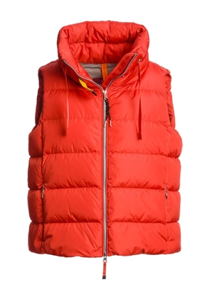 Parajumpers quilted high-neck vest - Red