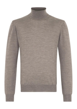 Boglioli roll-neck T-shirt - Grey