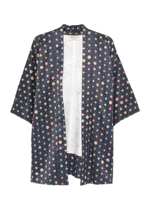 A.N.G.E.L.O. Vintage Cult 1970s floral-pattern coat - Blue