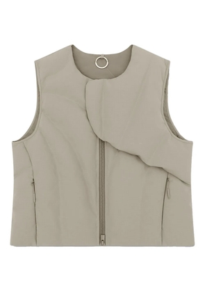 HELIOT EMIL Visus sleeveless gilet - Neutrals