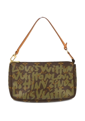 Louis Vuitton Pre-Owned 2001 Graffiti Pochette handbag - Brown