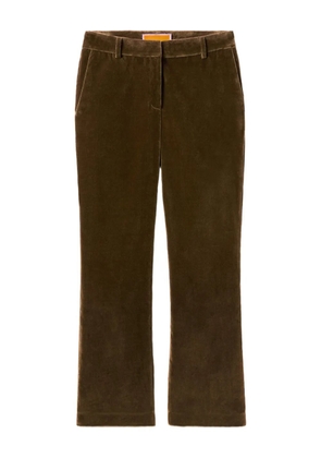 La DoubleJ 24/7 velvet trousers - Green
