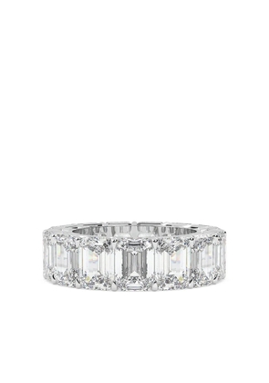 Tilla 14K white gold diamond eternity ring - Silver