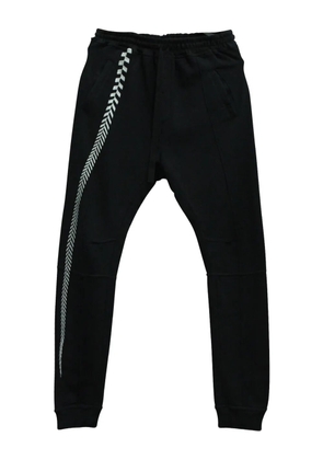 Haider Ackermann embroidered track pants - Black
