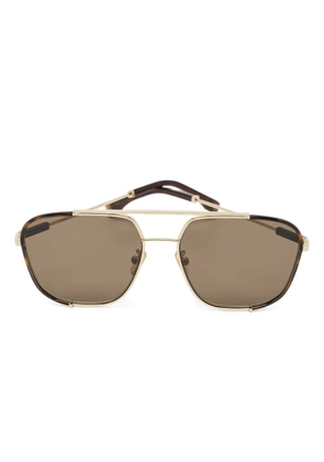 Fendi Pre-Owned square-frame sunglasses - Brown
