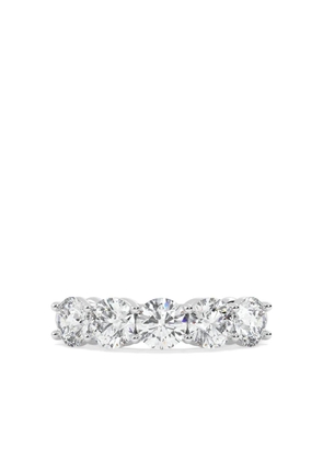 Tilla 14K white gold diamond wedding ring - Silver