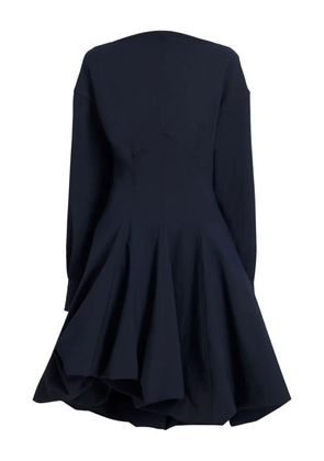 Proenza Schouler bow-detail asymmetric day dress - Black