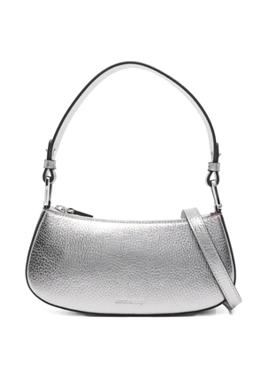 Coccinelle Merveille metallic-effect shoulder bag - Grey