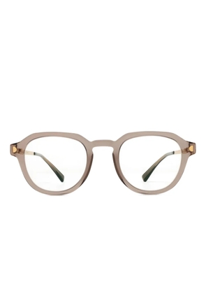 Mykita Elbert round-frame clear-lens glasses - Grey