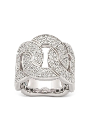 ZYDO 18K white gold diamond ring - Silver