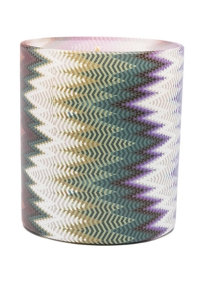Missoni Home zigzag-woven scented candle - Pink