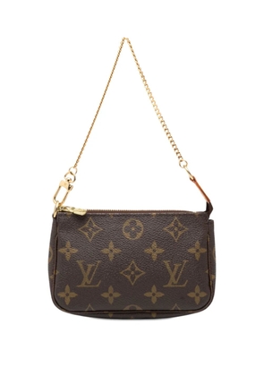 Louis Vuitton Pre-Owned 2007 Monogram Mini Pochette Accessoires handbag - Brown