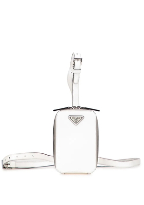 Prada Pre-Owned 2013-2025 Saffiano Harness Pouch crossbody bag - White