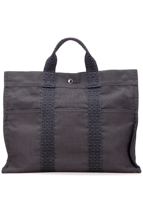 Hermès Pre-Owned 1990-2010 Canvas Herline MM tote bag - Grey