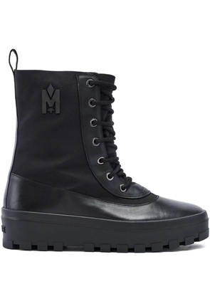 Mackage Hero logo-embellishment boots - Black