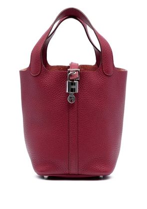 Hermès Pre-Owned 2015 Clemence Picotin Lock 18 handbag - Red