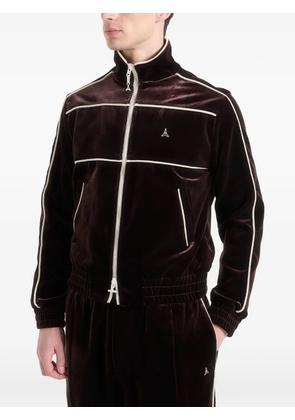 Manière De Voir Eiffel Velour jacket - Brown