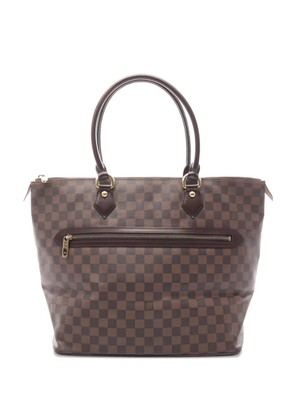 Louis Vuitton Pre-Owned 2005 Saleya GM damier tote bag - Brown