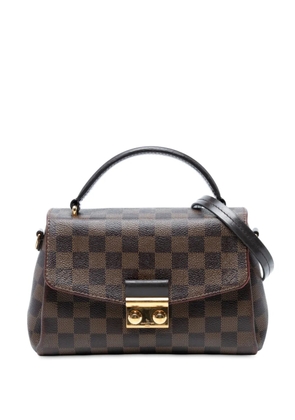 Louis Vuitton Pre-Owned 2019 Damier Ebene Croisette satchel - Brown