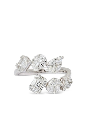 ZYDO 18K white gold diamond ring - Silver