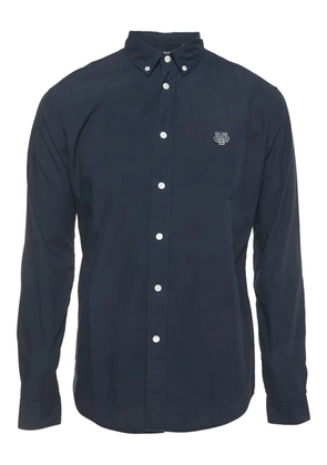 Kenzo Pre-Owned logo-detail shirt - Blue