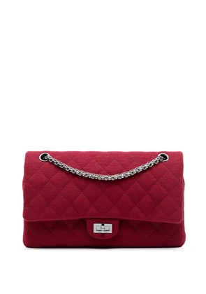 CHANEL Pre-Owned 2012-2013 Reissue 2.55 Quilted Jersey Double Flap 226 shoulder bag - Red