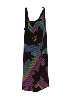 Vivienne Westwood Pre-Owned 2017 asymmetric printed dress - Black