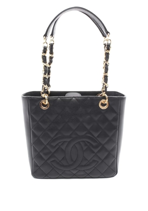 CHANEL Pre-Owned 2011 PST Matelassé shoulder bag - Black