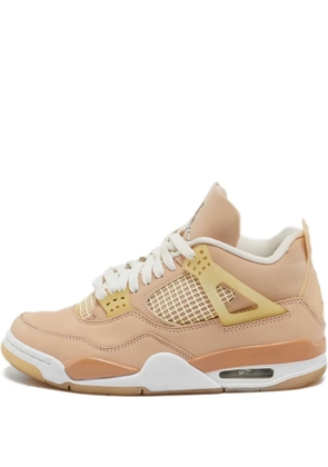 Jordan pre-owned Air Jordan 4 mesh-panelled low-top sneakers - Neutrals