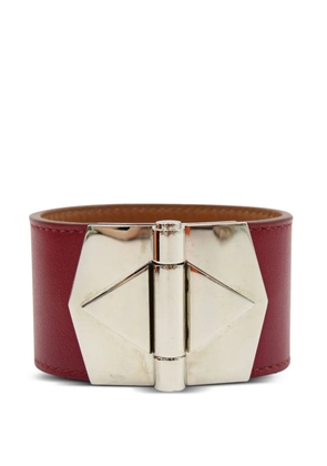 Hermès Pre-Owned Bérénice Cuir bracelet - Red