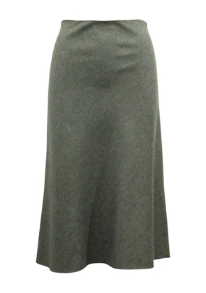 Theory high-rise midi skirt - Grey