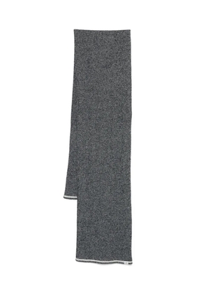 C.P. Company ribbed-knit scarf - Black