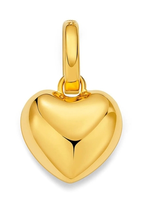 BUDDHA MAMA 18K yellow gold heart pendant charm
