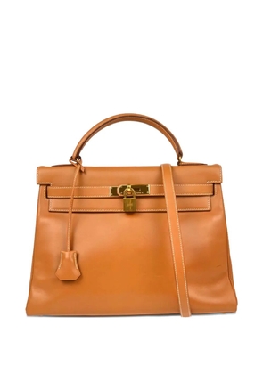 Hermès Pre-Owned 1990 Swift Kelly 32 handbag - Brown