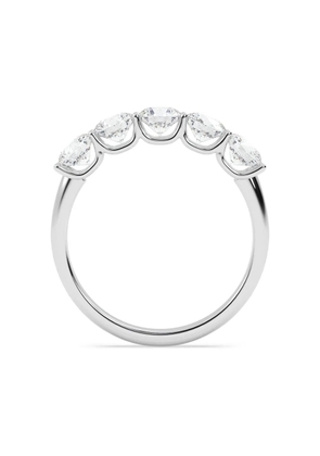 Tilla 14K white gold diamond wedding ring - Silver