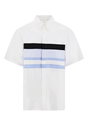 Ferragamo leftover cuts bowling shirt - White