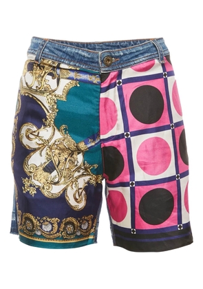 D&G Vintage patchwork shorts - Blue