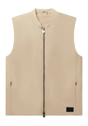BALR. zip sleeveless gilet - Neutrals