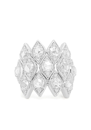 HYT Jewelry 18K white gold diamond ring - Silver