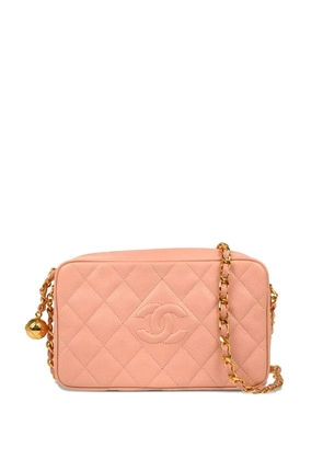 CHANEL Pre-Owned 1995 quilted Camera bag - Pink