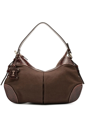 Celine Pre-Owned 2007 Canvas hobo bag - Brown