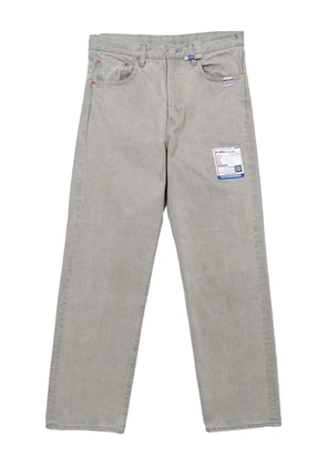 in･stru(men-tal). bleached jeans - Grey