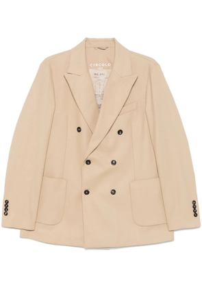 Circolo 1901 virgin wool blazer - Neutrals