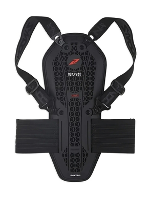 Zandonà perforated-design back protector - Black