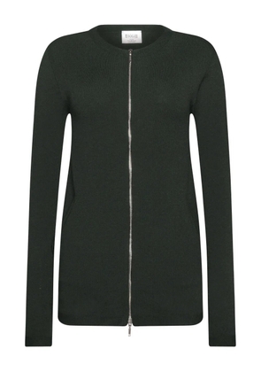 Wolford zip-front merino cardigan - Green