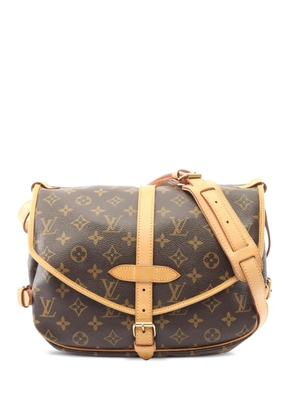 Louis Vuitton Pre-Owned 2006 30 Saumur shoulder bag - Brown